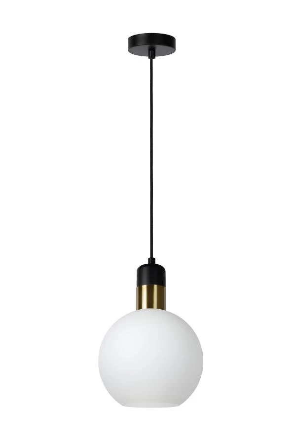 Lucide JULIUS - Pendant light - Ø 20 cm - 1xE27 - Opal - turned off